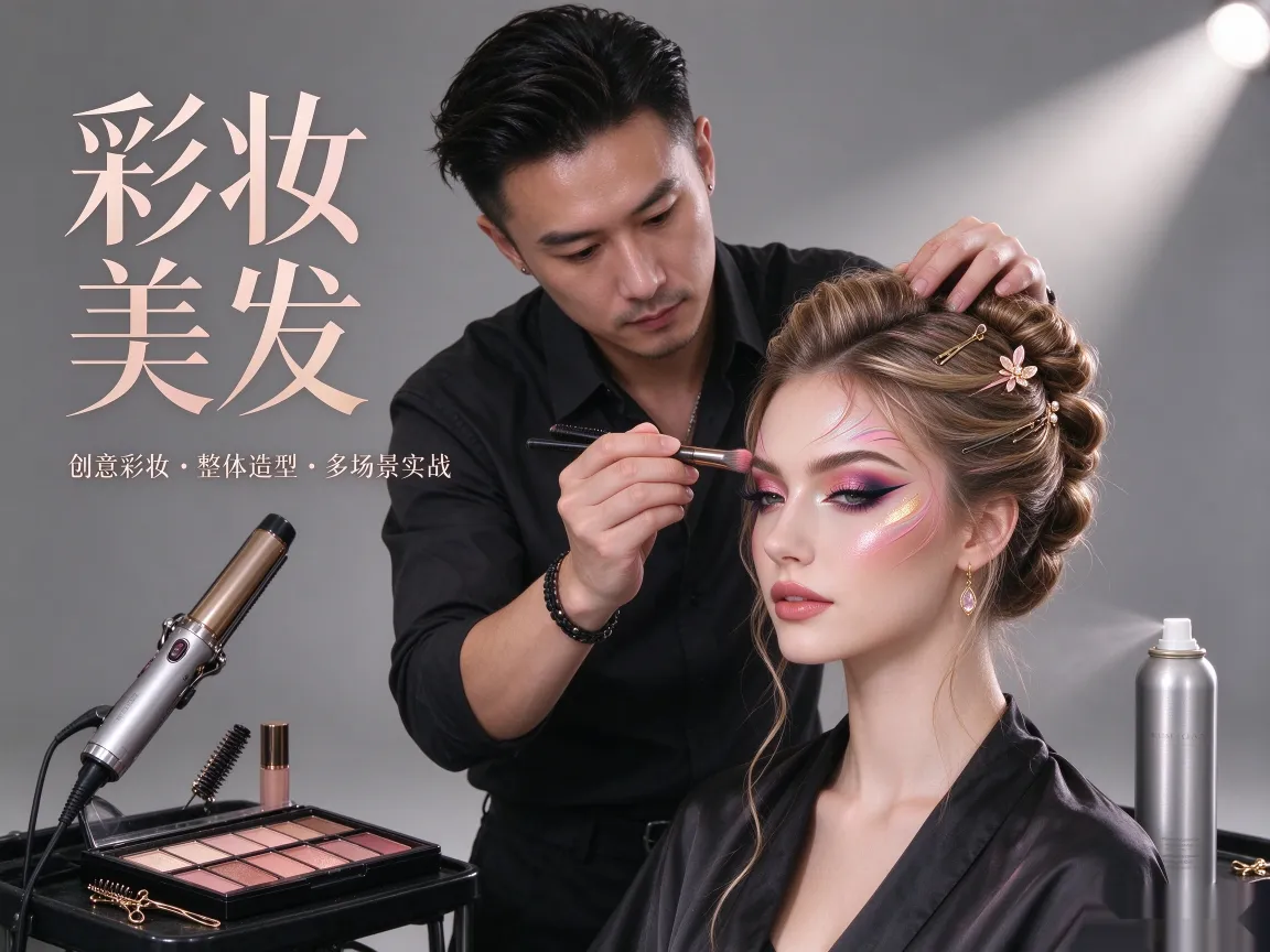 彩妆美发造型设计全能培训班
