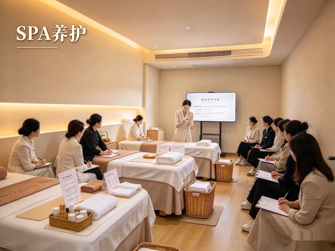 SPA养护 舒缓按摩体验课
